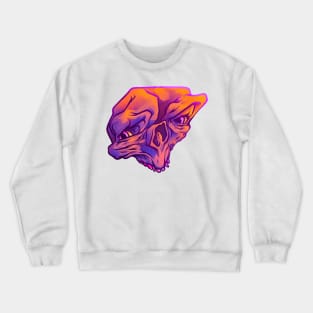 Purple Skull Crewneck Sweatshirt